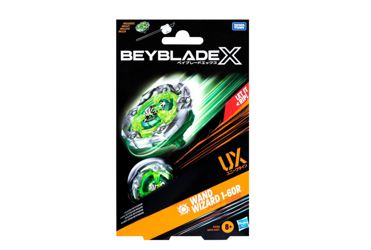 HASBRO Wand Wizard 1-60R Beyblade X Starter Set