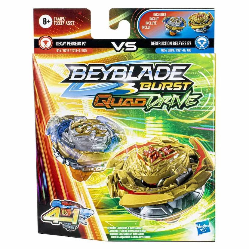 Beyblade burst quad drive spinning dual pack