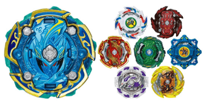 Takara Tomy Beyblade Burst B-156 Random Booster Vol.18 (8 Types for 1)