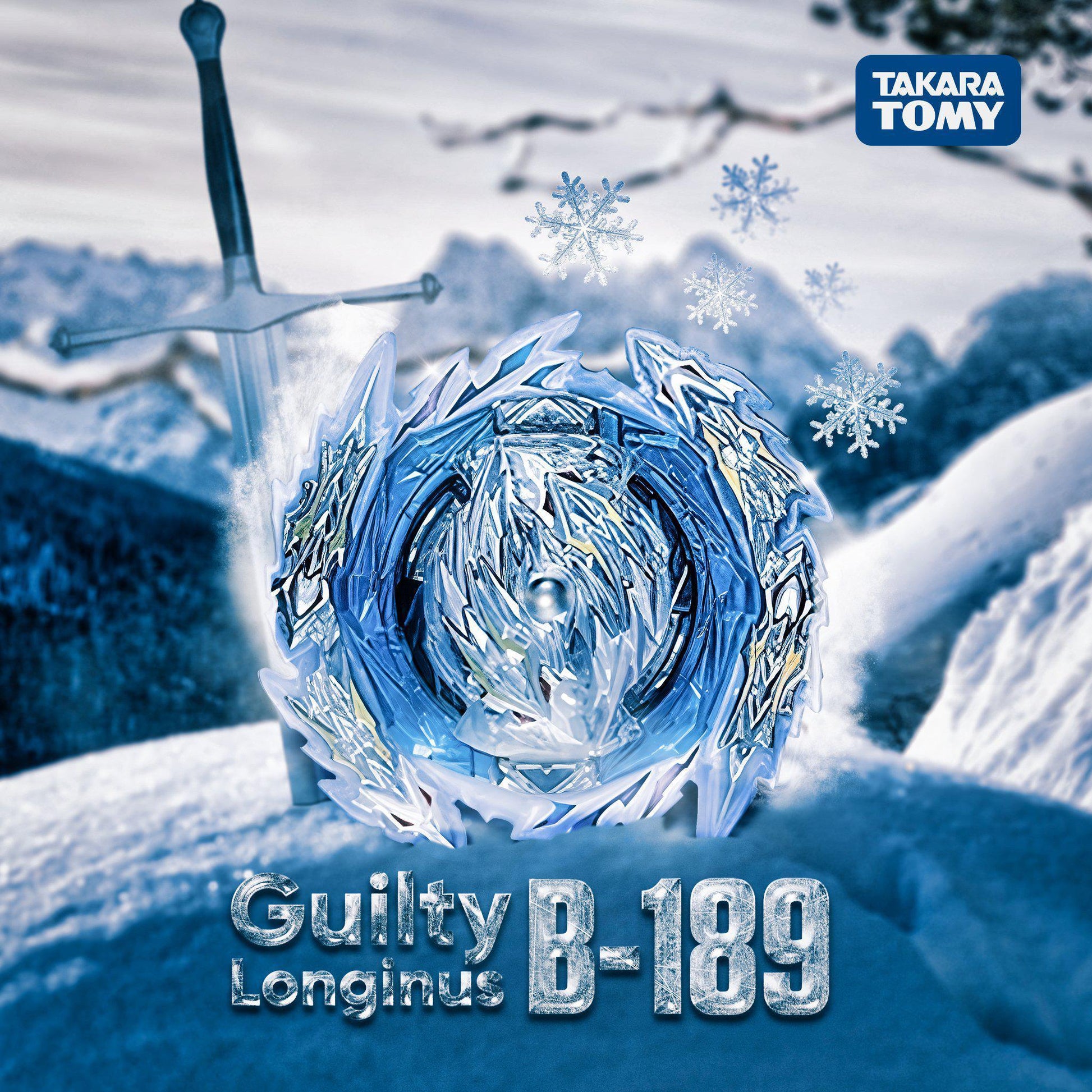Takara Tomy Beyblade Burst Dynamite Burst Booster B-189 Guilty Longinus.Kr.MDs-2