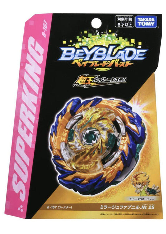 Takara Tomy Beyblade Burst Super King B-167 Booster Mirage Fafnir.Nt 2S