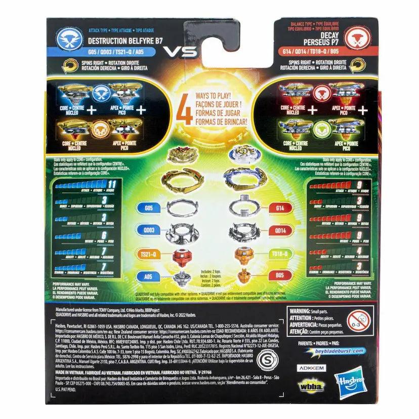 details of belfyre B7 and P7 dual pack