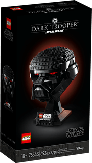 Helmet of dark trooper. lego star wars